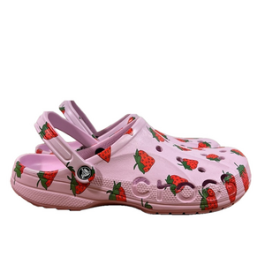 Crocs Men's NEW Baya Strawberry Ballerina Pink Size 13 Clog #B1819
